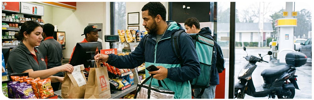 Delivery na loja de conveniência: como estruturar no posto