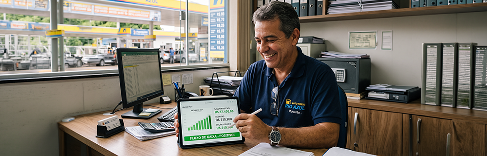 Melhor sistema para integrar pista e conveniência